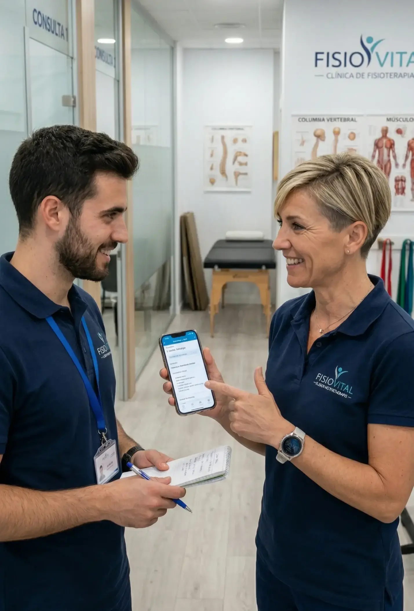 AI.FISIO iPhone Experience